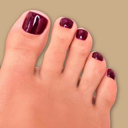 Feet polish & removal - OPI Regular Polish