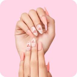 Gel polish - extensions - Inbuilt extensions