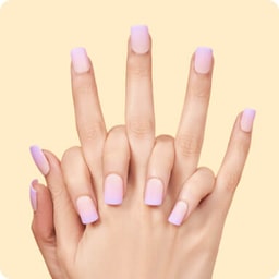 Gel polish - natural nails - Ombre & marble