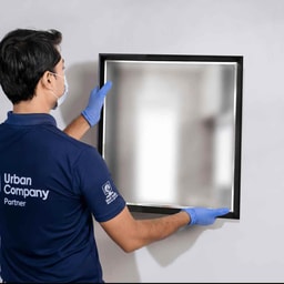 Drill & hang - Mirror/shelf installation