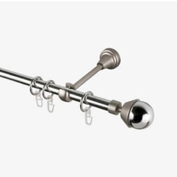 Window & curtain - Curtain rod installation (2 brackets)