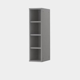 Washbasin cabinets - High cabinet with 4 shelves (30x30x180 cm)