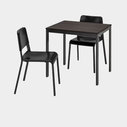 Beds & dining - Dining table & 2 chairs