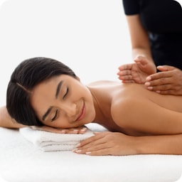 Pain relief - Deep tissue with foot massage