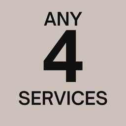 Combo/packages - Any 4 services