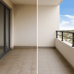 Mini services - Balcony cleaning