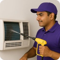 Window AC - Window AC cleaning