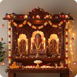 Mandir lights - Mandir lights installation