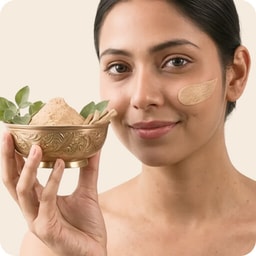 Ayurvedic facial - Ashwagandha tan removal facial