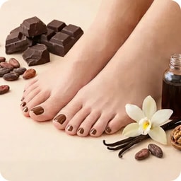 Pedicure & manicure - Chocolate & vanilla pedicure