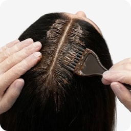 Hair, bleach & detan - Hair colour/mehendi (only application)