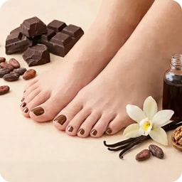 Pedicure & manicure - Chocolate & vanilla pedicure