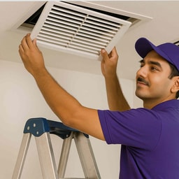Duct/ Central AC - Full system AC cleaning (Filter + duct + coil)