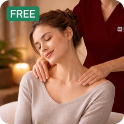 Quick indulgence - Head, neck and shoulder massage