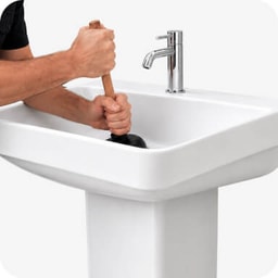 Basin & sink - Wash basin blockage removal