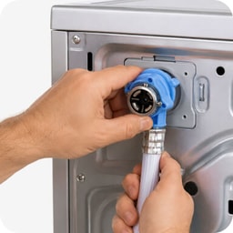 Leakage & connections - Washing machine inlet installation