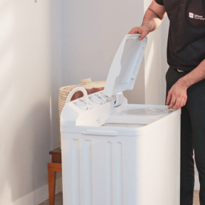 Automatic top load machine check-up