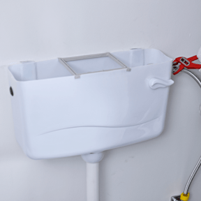 Flush tank repair (external PVC)