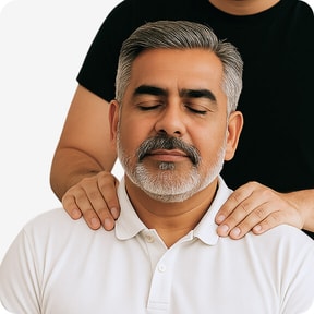 Head, neck & shoulder massage