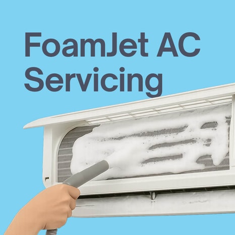 Foamjet service (4x a year)