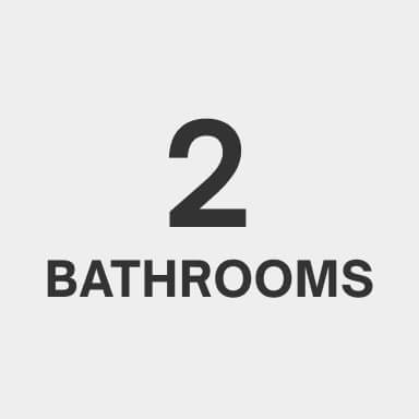 Classic cleaning (2 bathrooms)