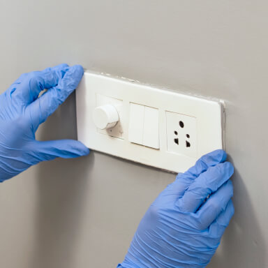 Switchboard installation