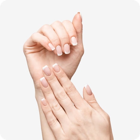 Cut, file & polish (hands)