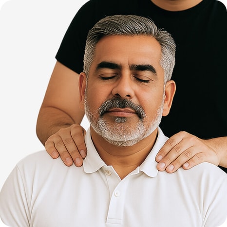 Head, neck & shoulder massage