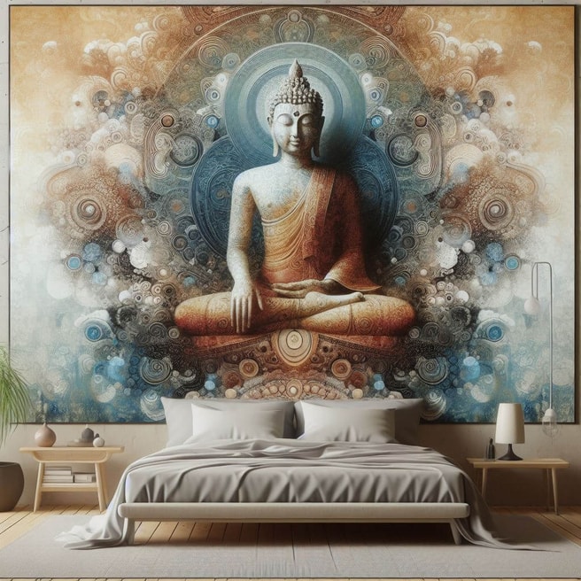 Abstract Buddha Art 5