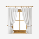 Window & curtain