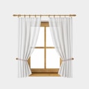 Window & curtain
