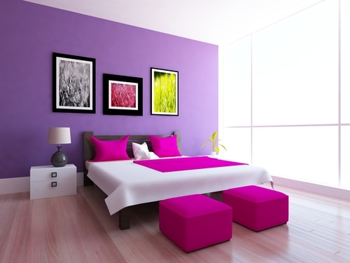 Purple Wall Paint Colours