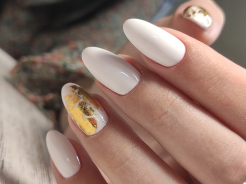 Gold Work Nail Art Design - Urban Company