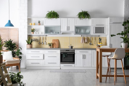 Two Color Kitchen Design - Urban Company
