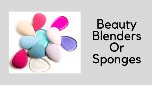 foundation application using sponge