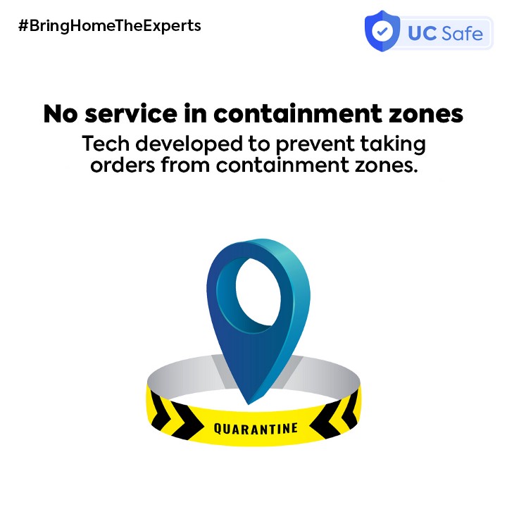 Containment zones to be respected