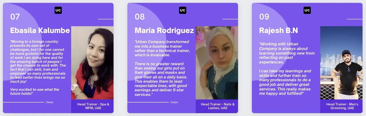 Meet the Head Trainers of our Beauty & Wellness category.