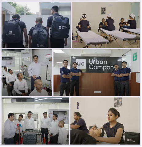 UC Service Partners undergoing training