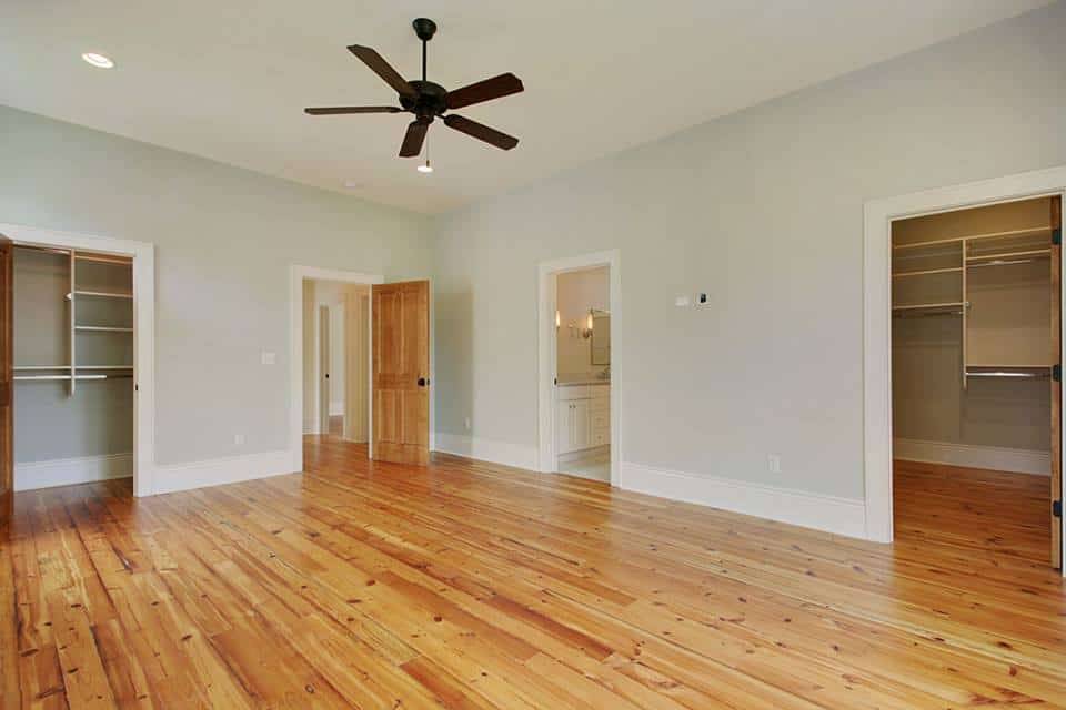 pine wood floor