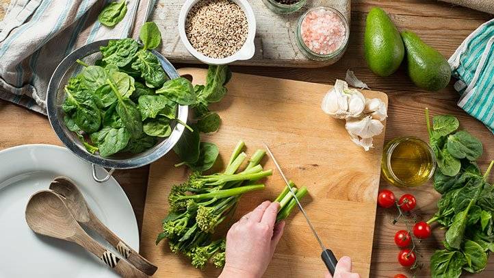 de-stress healthy food