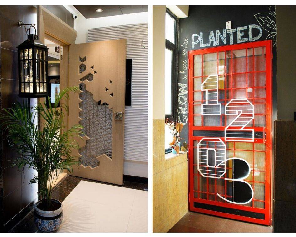 10 Jali Door Design Ideas That Mix Safety & Style!