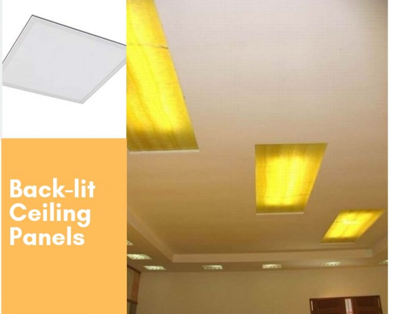 backlit false ceiling lights