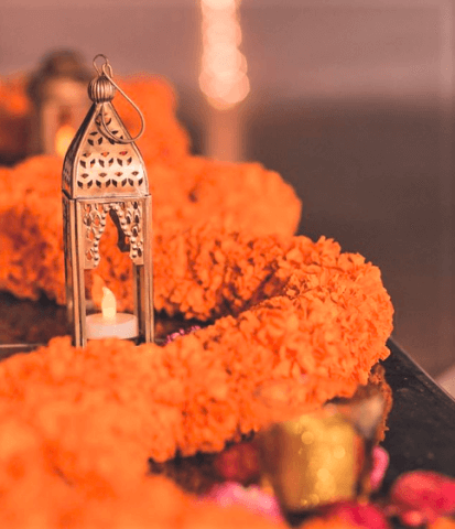 marigold diwali decoration ideas for home