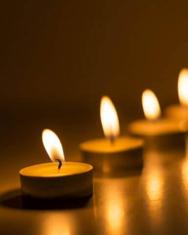 tea lights for diwali decoration ideas for home