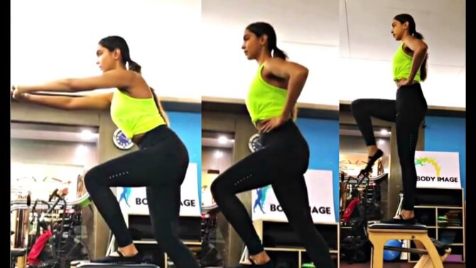 deepika dancing workout
