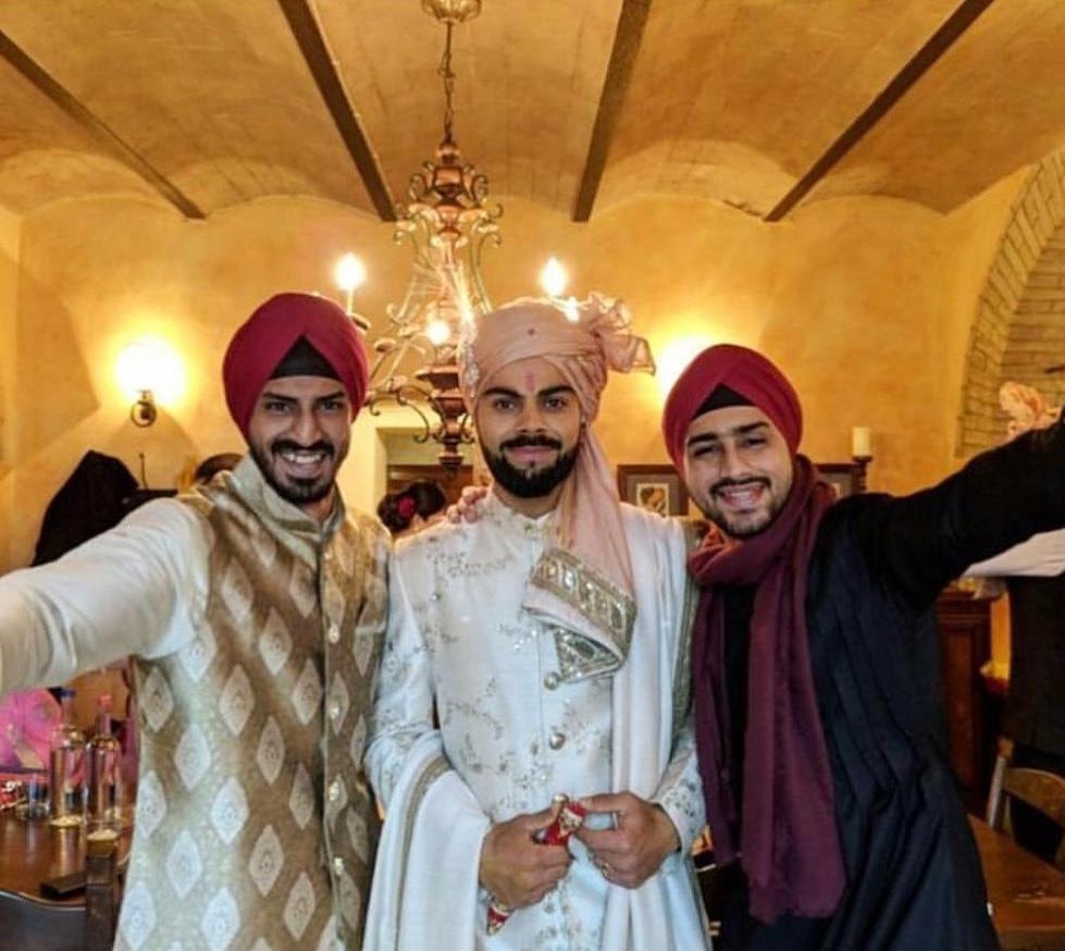 wedding dresses for men-virushka- Safa for groom