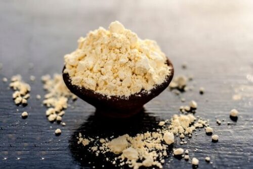 gram flour - natural bleach