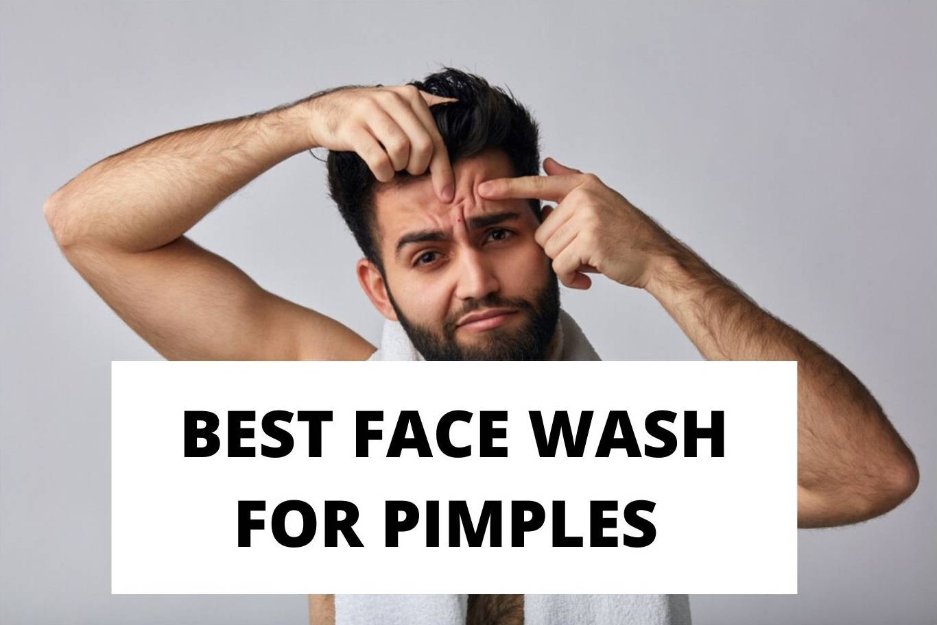 Best Face Wash For Pimples For Men